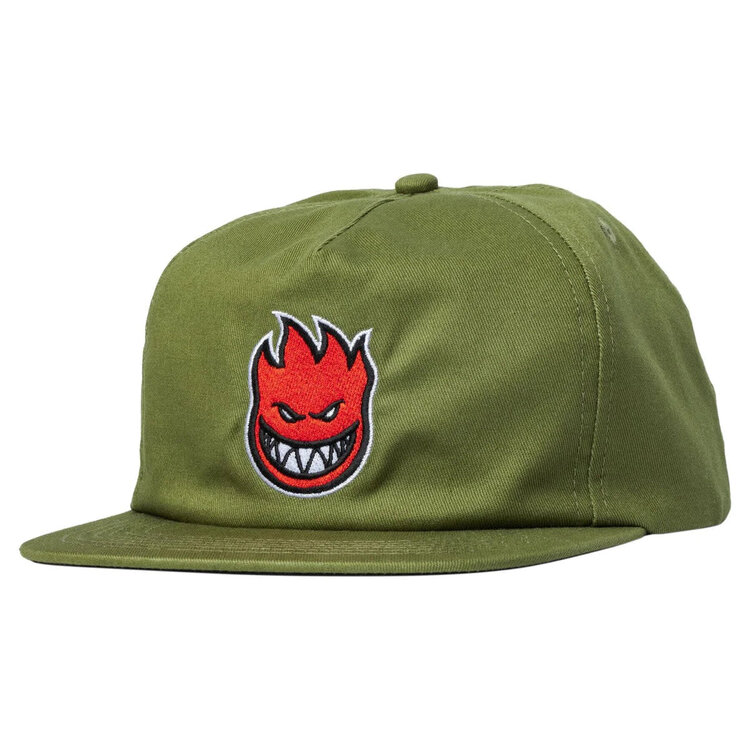 Spitfire Spitfire Bighead Fill Snapback | Olive/Red