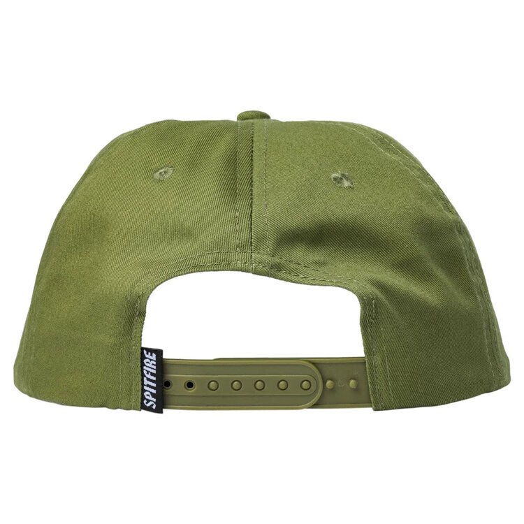 Spitfire Spitfire Bighead Fill Snapback | Olive/Red