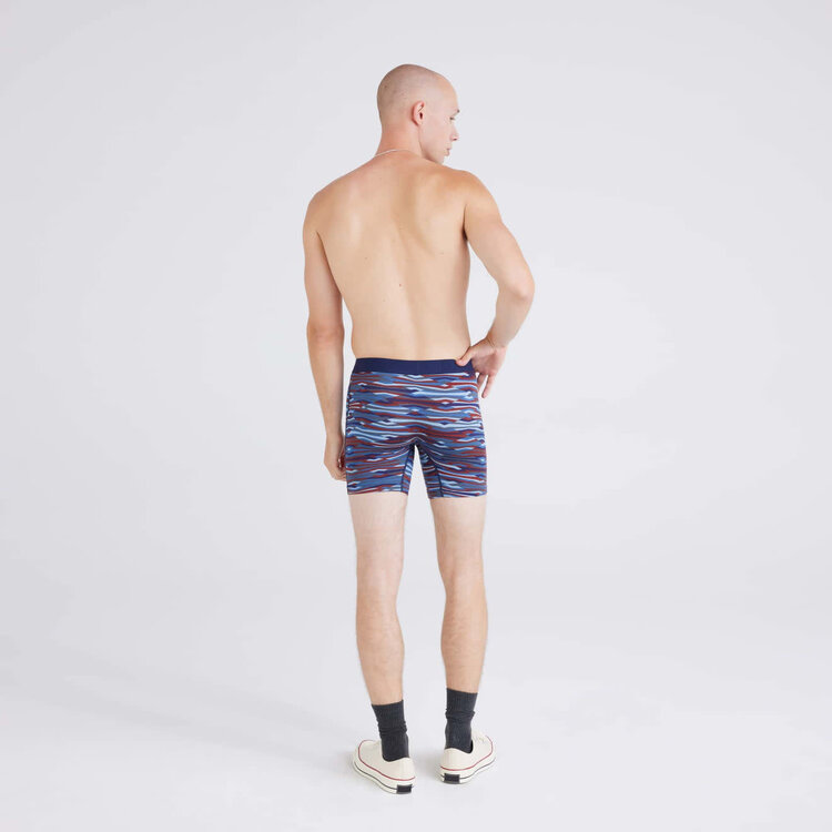 SAXX Saxx Vibe Xtra Boxer Brief Fly (2Pk) | Rough Terrain/Black