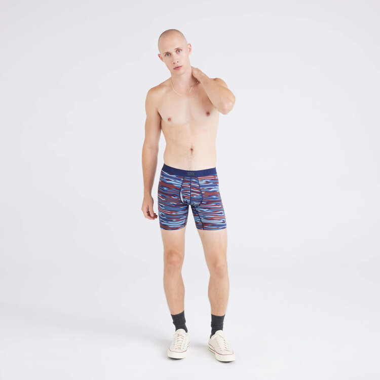 SAXX Saxx Vibe Xtra Boxer Brief Fly (2Pk) | Rough Terrain/Black