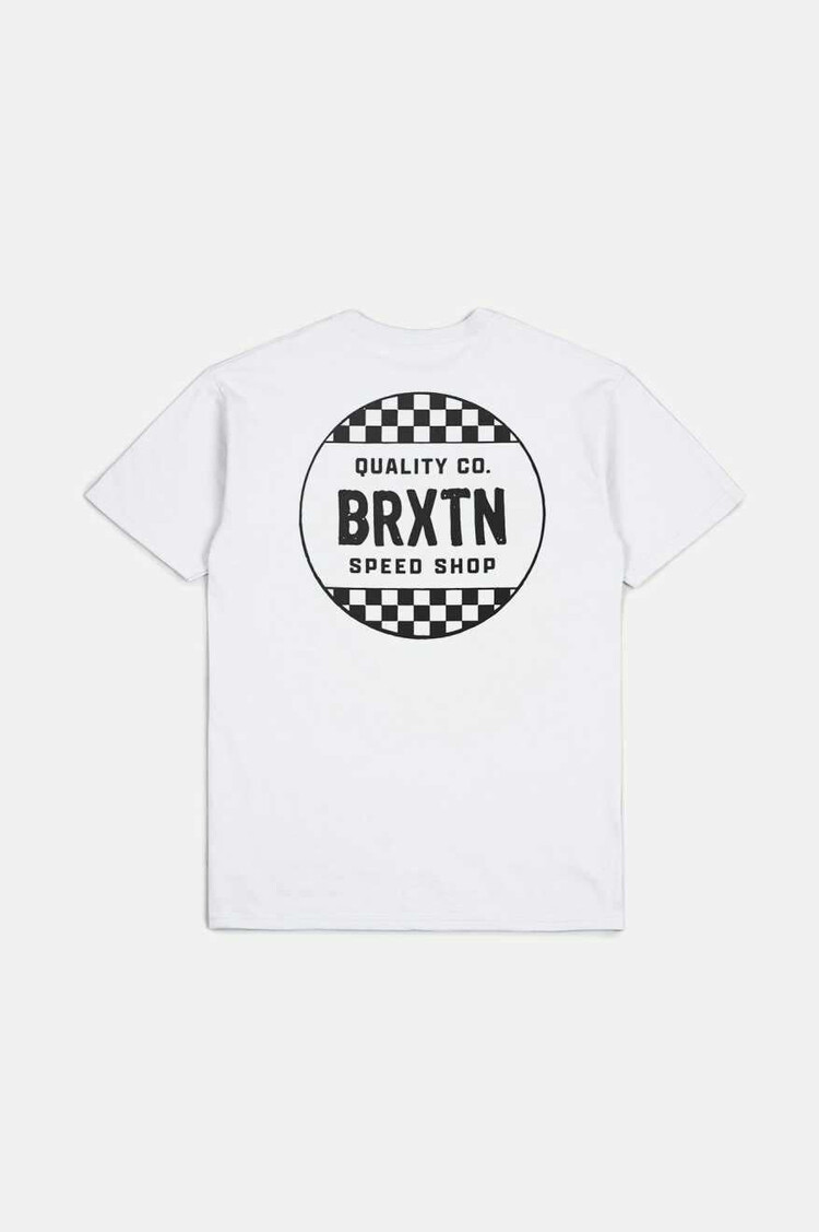 Brixton Brixton Gateway S/S Stt (Mens) | White