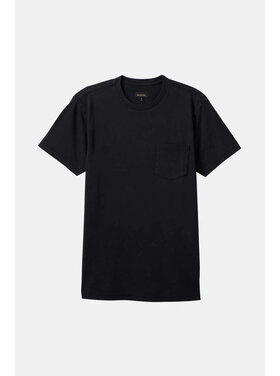 Brixton Brixton Vintage Reserve S/S Pkt Tee (Mens) | Black Sol Wash
