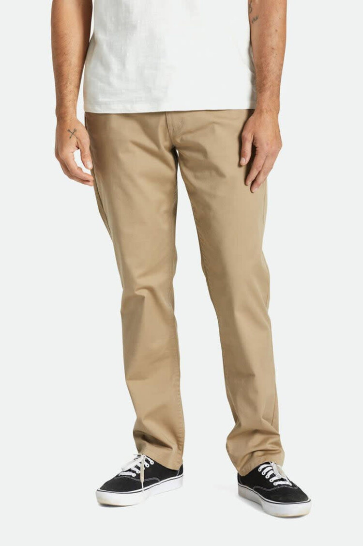 Brixton Brixton Choice Chino Regular Pant (Mens) | Khaki