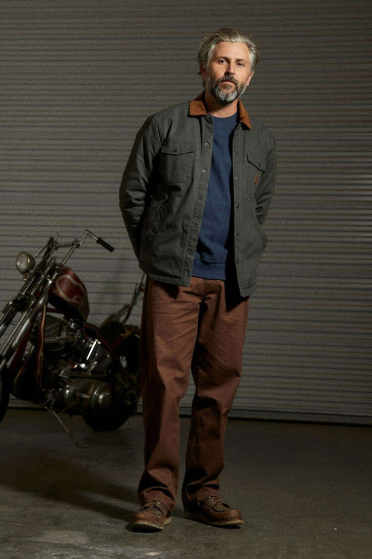 Brixton Brixton Builders Durham Jacket (Mens) | Washed Black