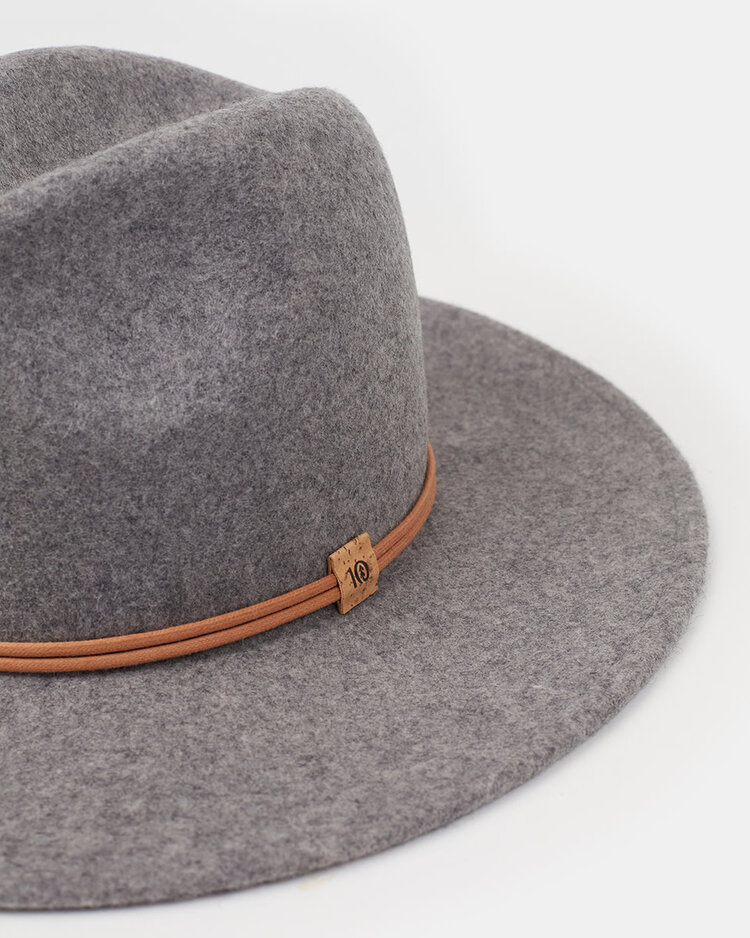 Tentree Tentree Festival Hat (Unisex) | Dark Grey Htr