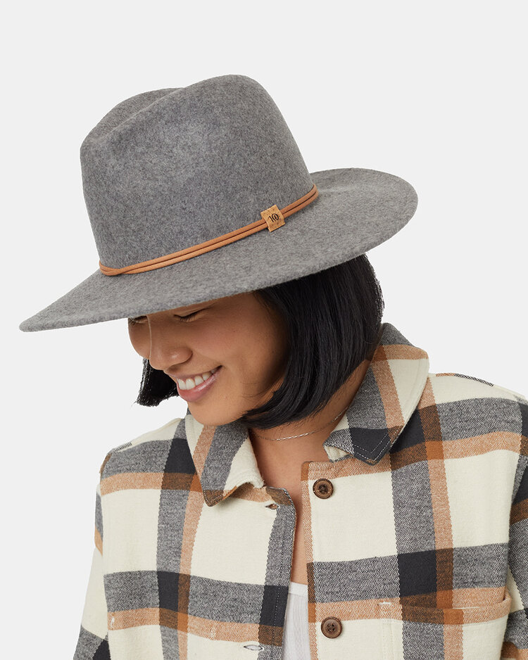 Tentree Tentree Festival Hat (Unisex) | Dark Grey Htr