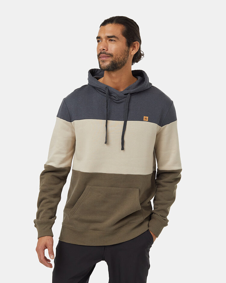 Tentree Tentree Treefleece Reynard Hoodie (Mens) | Graphite/Pale Oak/Tundra