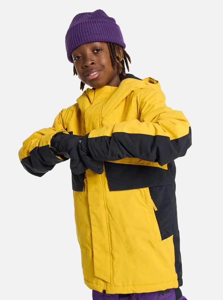Burton Burton Ascutney 2L Jacket (Youth) 2025 | Goldenrod/True Black