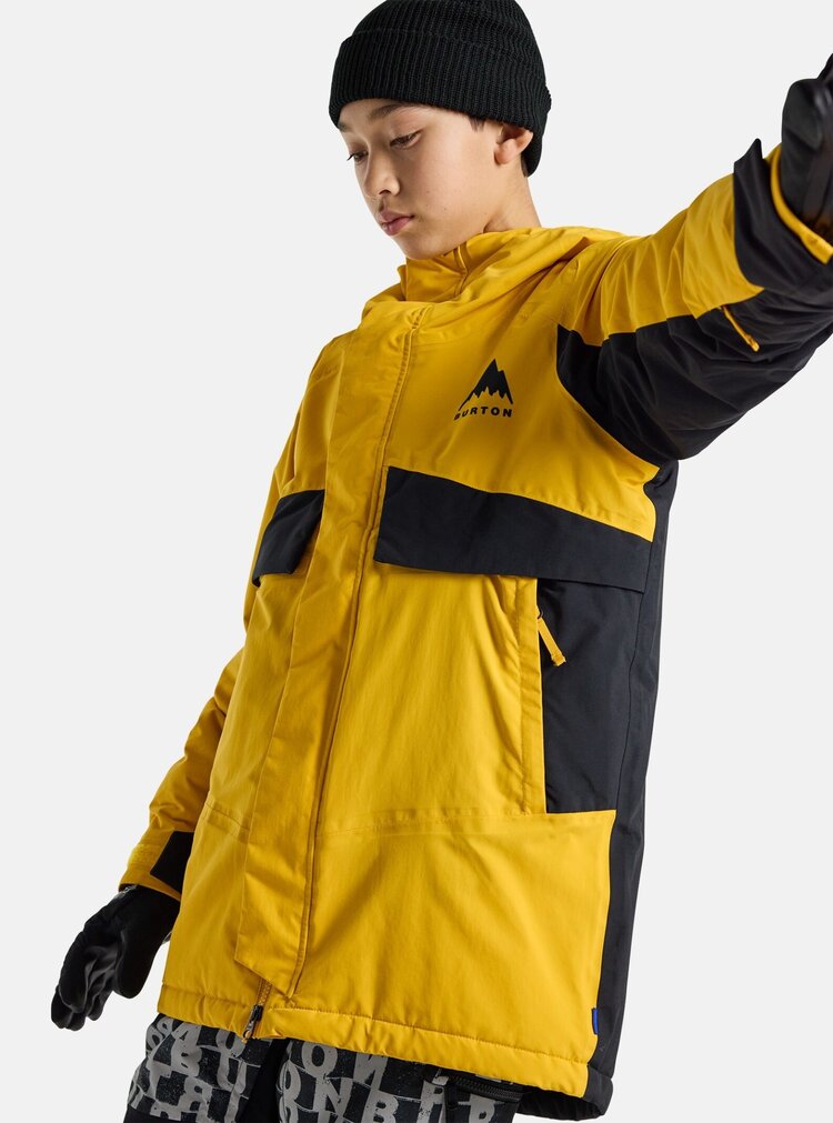 Burton Burton Ascutney 2L Jacket (Youth) 2025 | Goldenrod/True Black