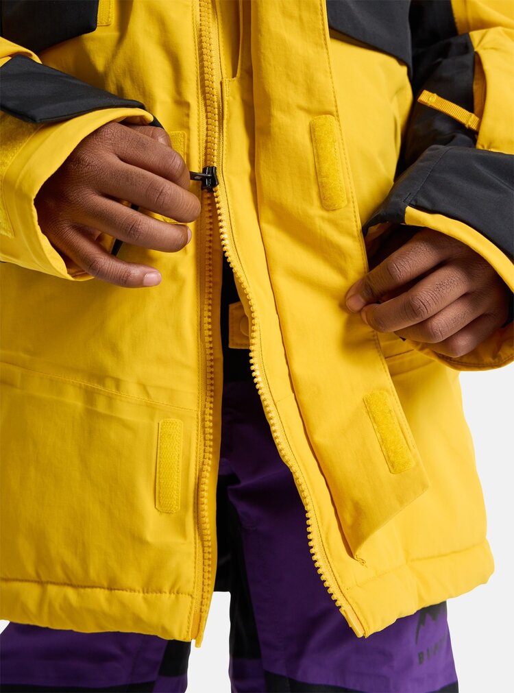 Burton Burton Ascutney 2L Jacket (Youth) 2025 | Goldenrod/True Black