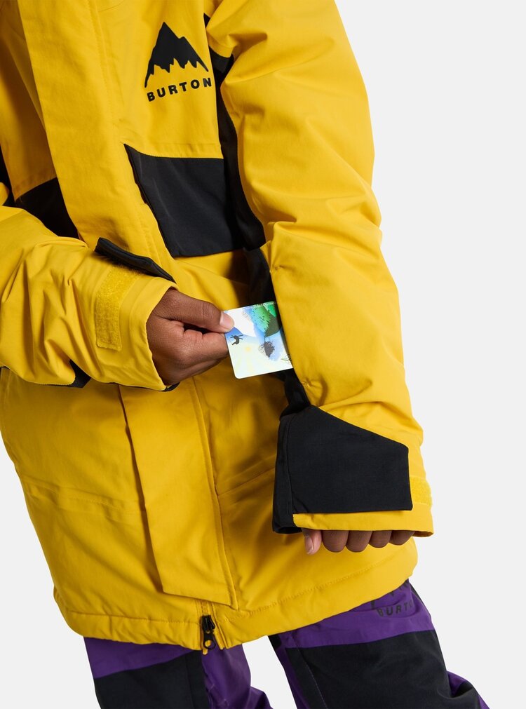Burton Burton Ascutney 2L Jacket (Youth) 2025 | Goldenrod/True Black
