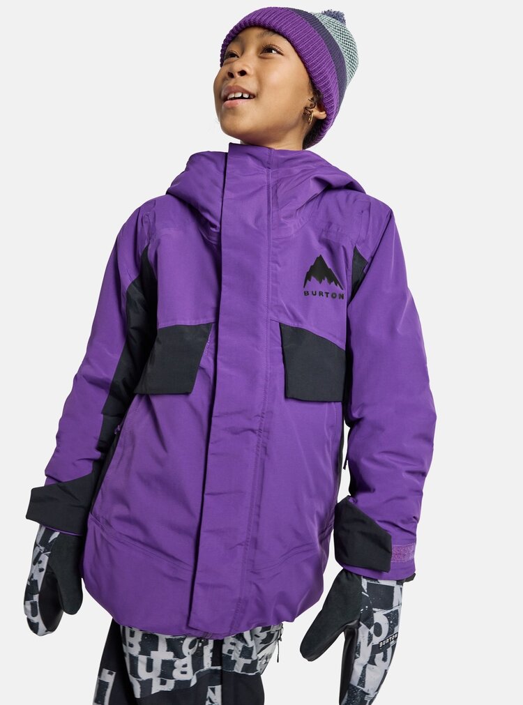 Burton Burton Ascutney 2L Jacket (Youth) 2025 | Imperial Purple/True Black