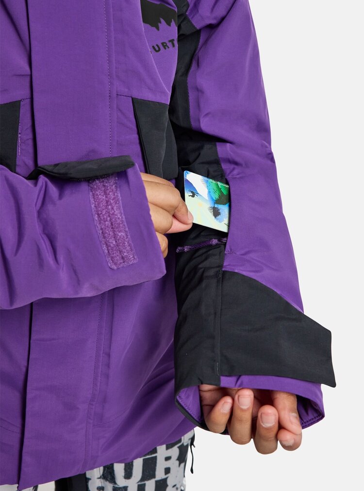 Burton Burton Ascutney 2L Jacket (Youth) 2025 | Imperial Purple/True Black