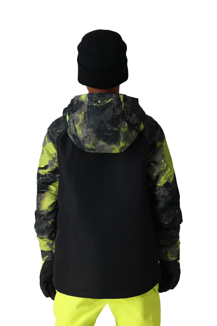 686 686 Geo Insulated Jacket 2025 (Youth) | Lime Hemisphere