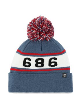 686 686 Enterprise Beanie 2025 (Youth) | Stellar Blue