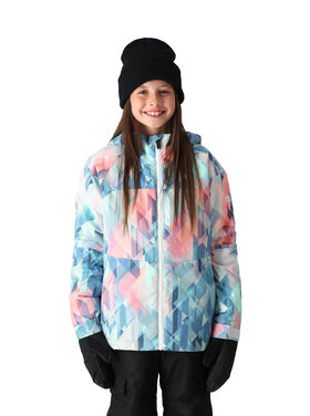 686 686 Athena Insulated Jacket 2025 (Youth) | Seaglass Abstract Angles