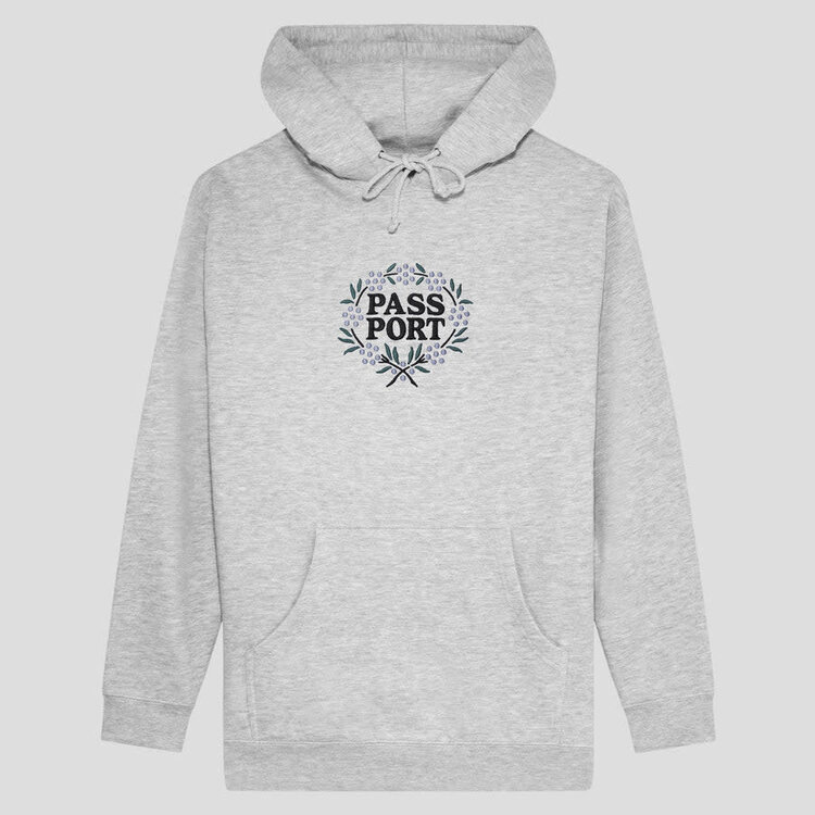 Passport Wattle Hoodie | Ash
