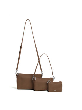 Pixie Mood Pixie Mood Drea Pouch | Espresso Brown Nylon
