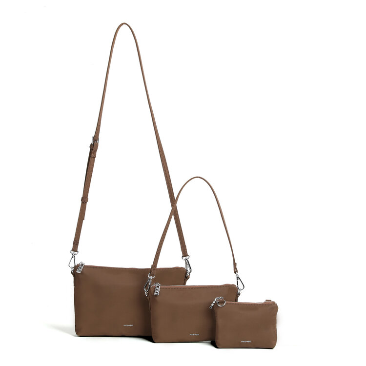 Pixie Mood Pixie Mood Drea Pouch | Espresso Brown Nylon