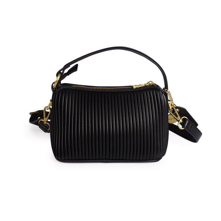 Pixie Mood Pixie Mood Ella Crossbody | Black Pleated
