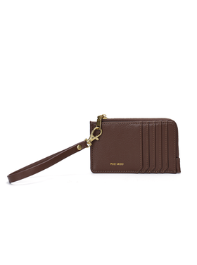 Pixie Mood Pixie Mood Quinn Card Wallet | Espresso Brown
