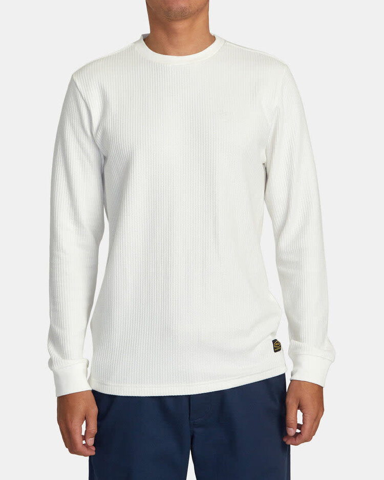 RVCA Rvca Dayshift Thermal Ls (Mens) | Off White