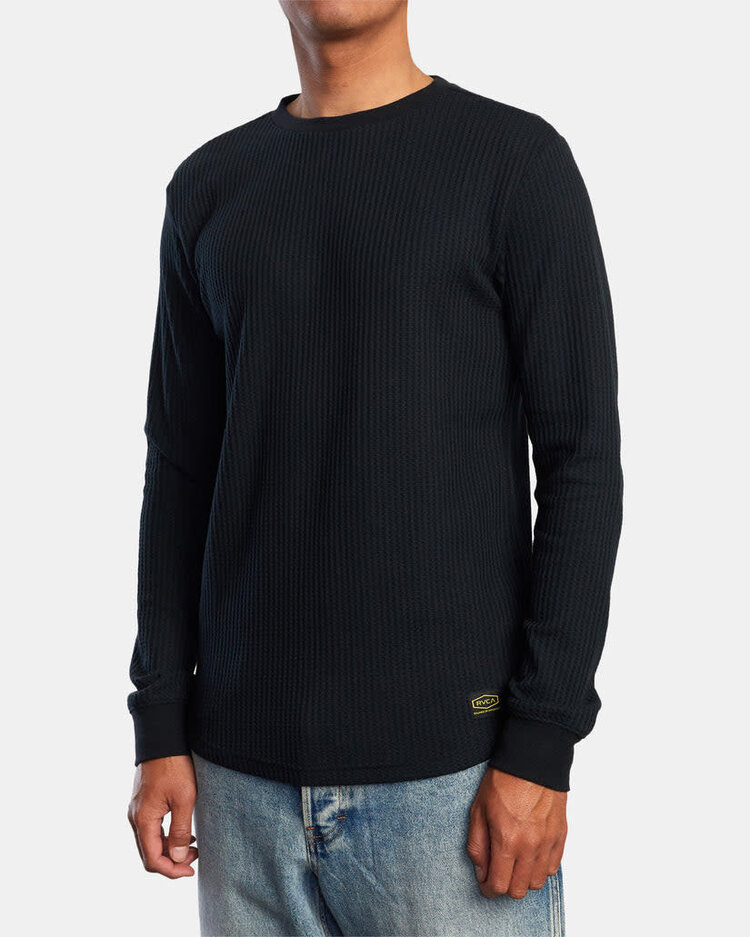 RVCA Rvca Dayshift Thermal Ls (Mens) | Black