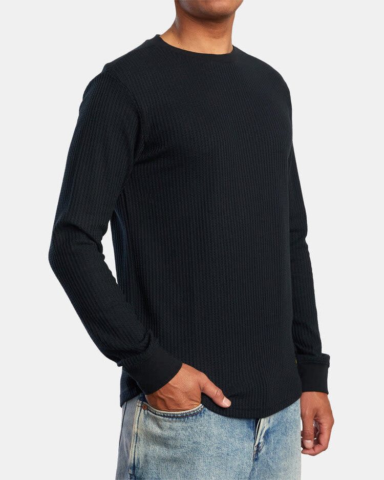 RVCA Rvca Dayshift Thermal Ls (Mens) | Black