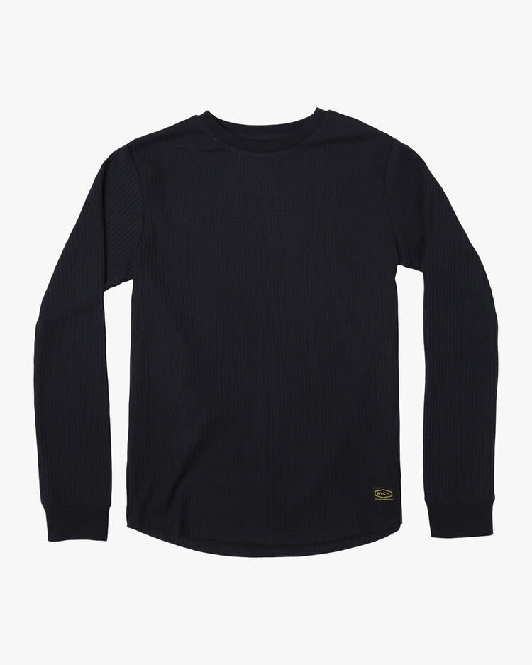 RVCA Rvca Dayshift Thermal Ls (Mens) | Black