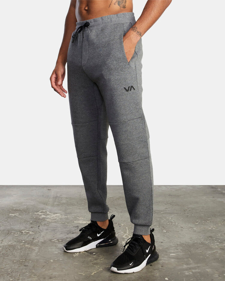 RVCA Rvca Tech Fleece Sweatpant Ii (Mens) | Heather Grey 2