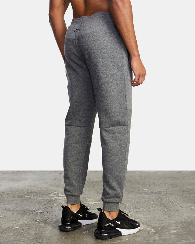 RVCA Rvca Tech Fleece Sweatpant Ii (Mens) | Heather Grey 2