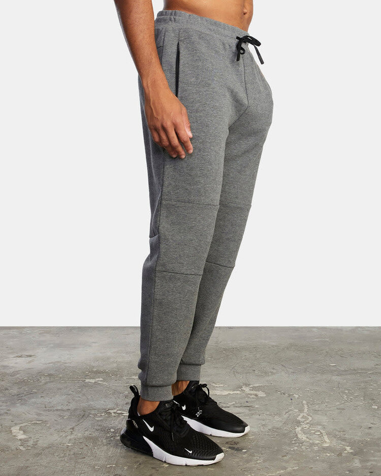 RVCA Rvca Tech Fleece Sweatpant Ii (Mens) | Heather Grey 2