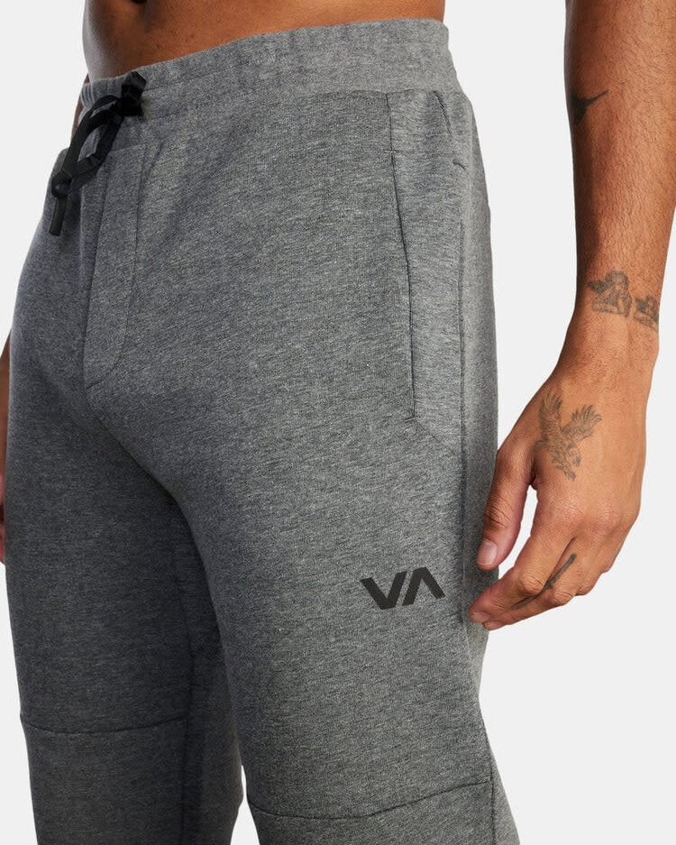 RVCA Rvca Tech Fleece Sweatpant Ii (Mens) | Heather Grey 2