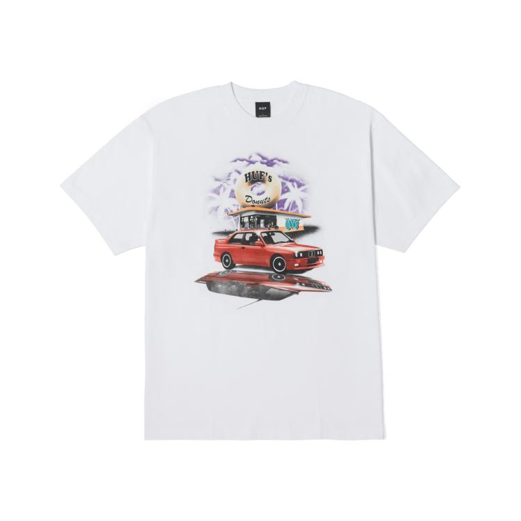 Huf Huf Drive Thru S/S Tee (Mens) | White