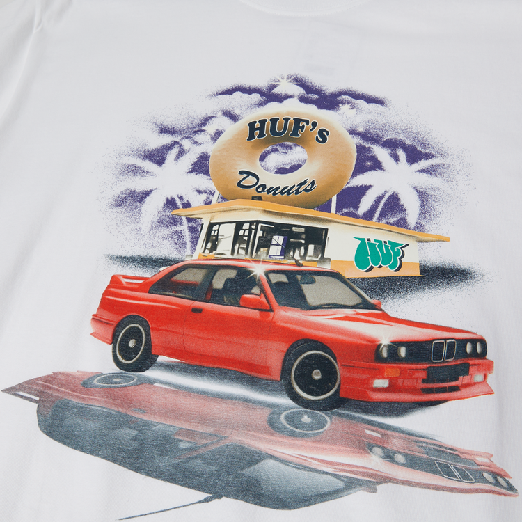 Huf Huf Drive Thru S/S Tee (Mens) | White