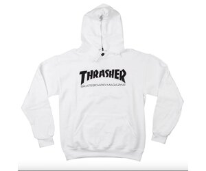THRASHER スノーボードウェア L ホワイト thrasher-thrasher-skate-mag-