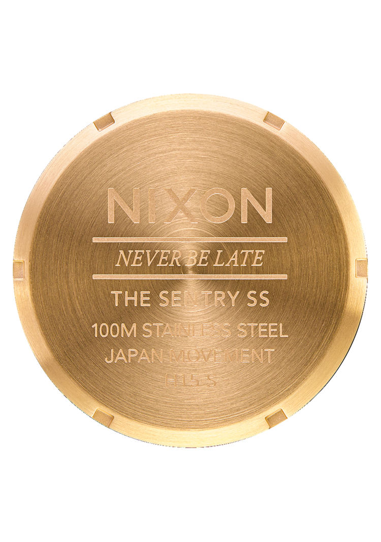 Nixon Nixon Sentry Stainless Steel | All Gold/Black