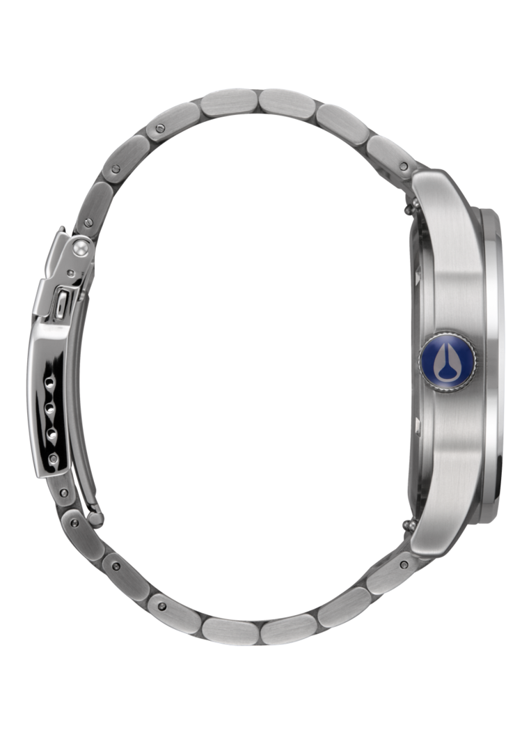 Nixon Nixon Sentry Stainless Steel | Silver/Indigo