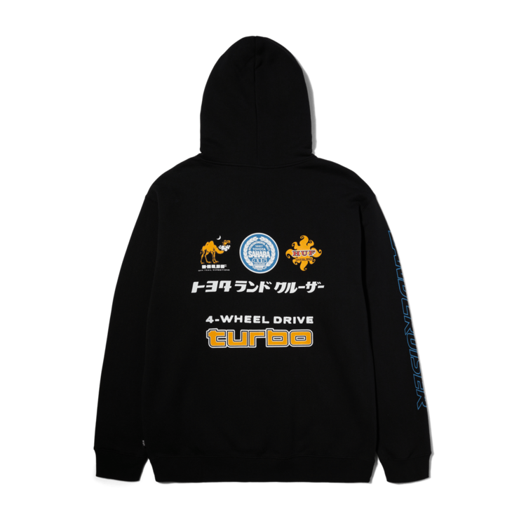 Huf Huf X Land Cruiser Sahara Rally P/O Hoodie (Mens) | Black