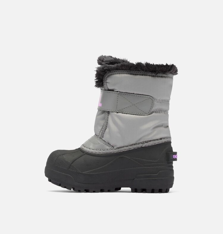 Sorel Sorel Snow Commander Boot 2025 (Toddler) | Chrome Grey/Euphoric Lilac