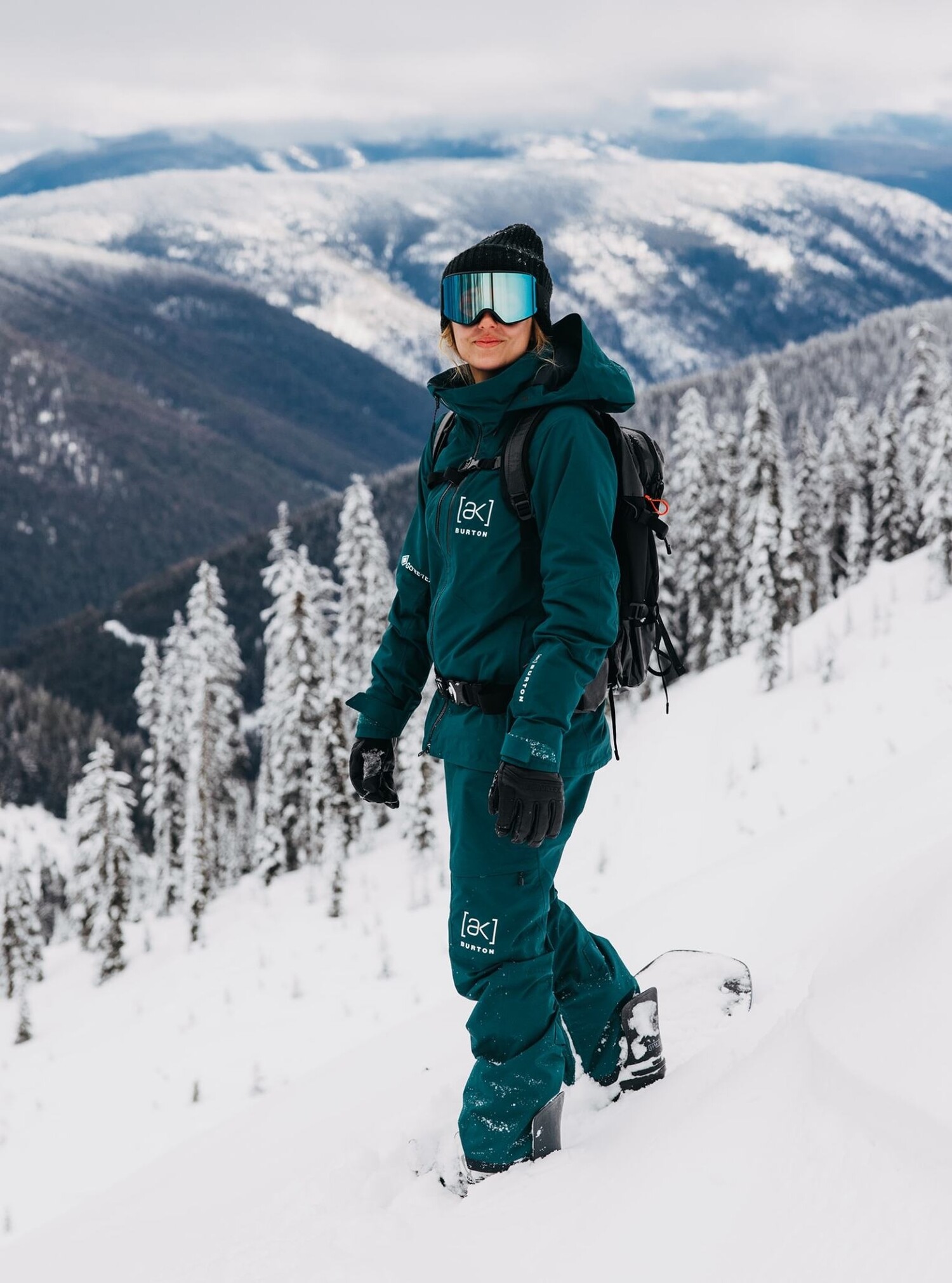 Burton [Ak] Embark Gore-Tex Jacket 2025 (Womens) | Deep Emerald