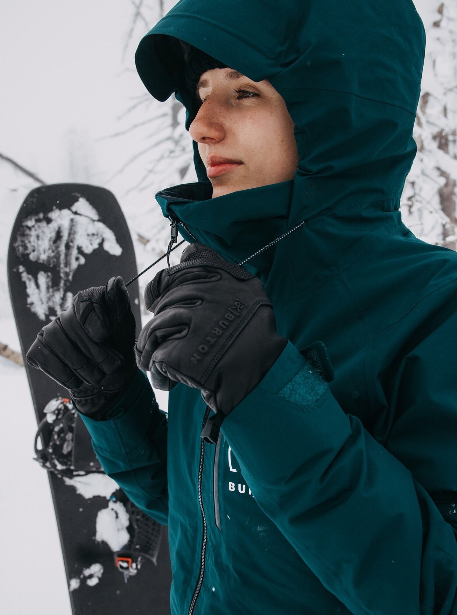 Burton [Ak] Embark Gore-Tex Jacket 2025 (Womens) | Deep Emerald