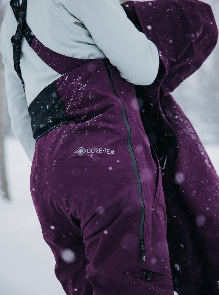 Burton Burton [Ak] Kimmy Gore-Tex 2L Bib Pants 2025 (Womens) | Purple Root