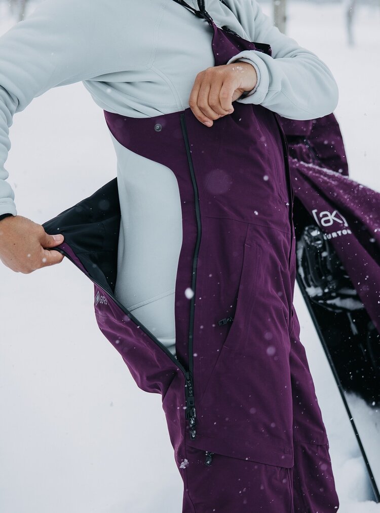 Burton Burton [Ak] Kimmy Gore-Tex 2L Bib Pants 2025 (Womens) | Purple Root