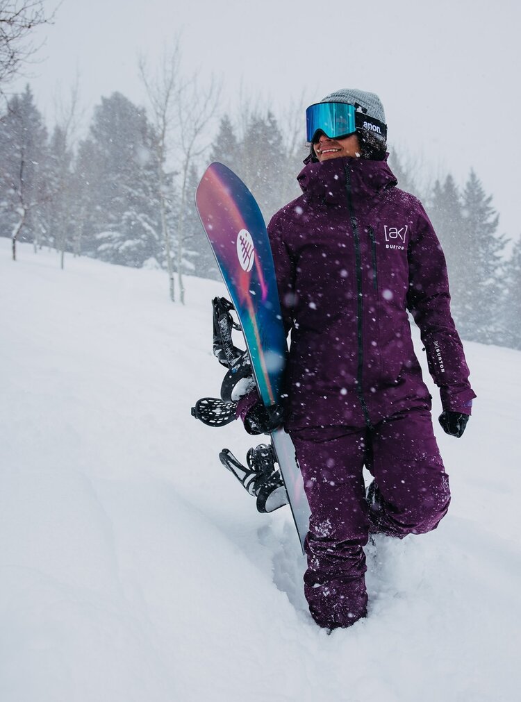 Burton Burton [Ak] Kimmy Gore-Tex 2L Bib Pants 2025 (Womens) | Purple Root