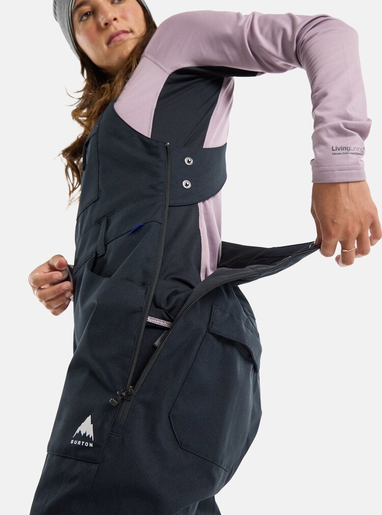 Burton Burton Avalon Stretch Bib Pants 2026 (Womens) | True Black