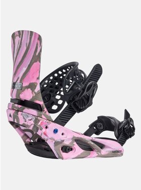 Burton Burton Lexa X Binding 2025 (Womens) | Gray/Pink