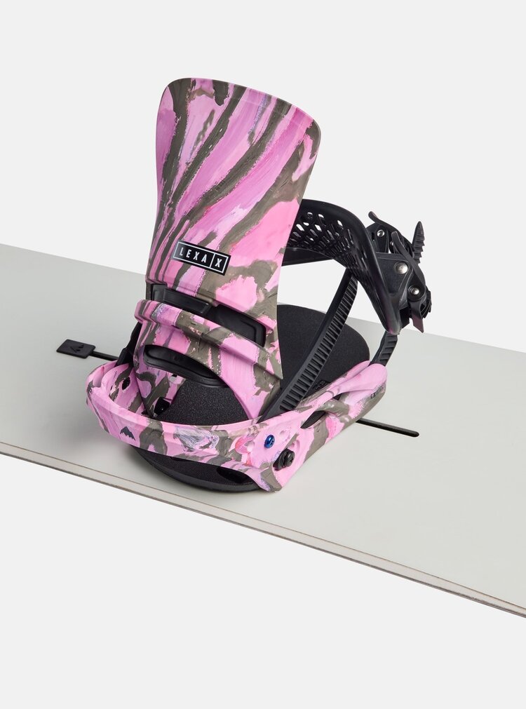 Burton Burton Lexa X Binding 2025 (Womens) | Gray/Pink
