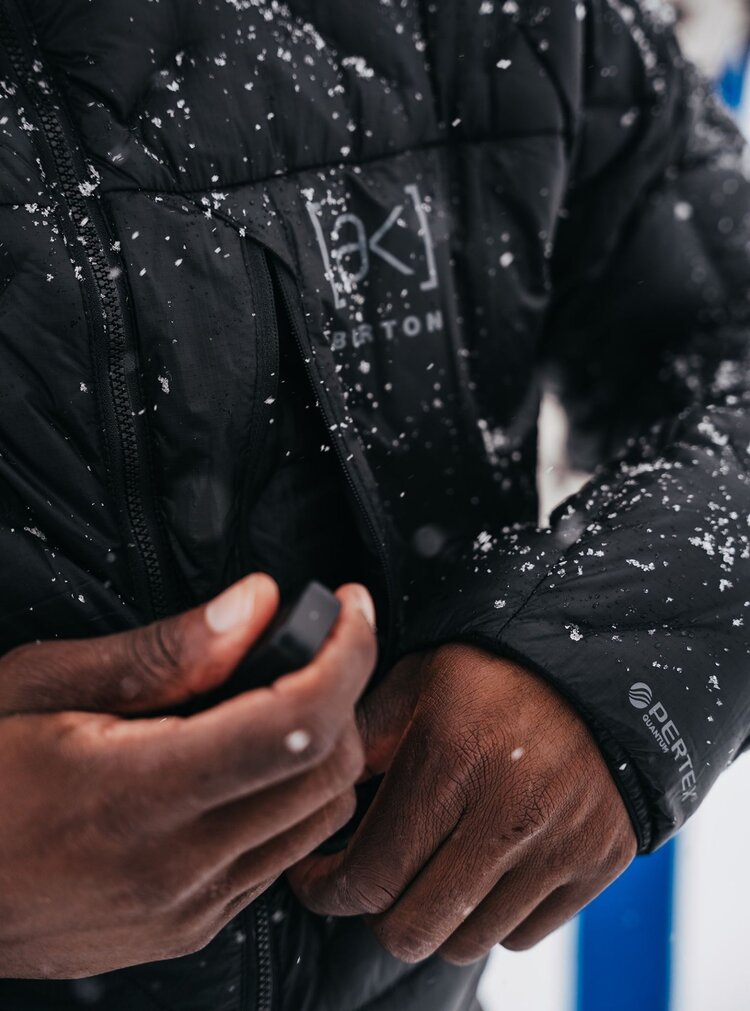 Burton Burton [Ak] Baker Down Hooded Insulator 2026 (Mens) | True Black