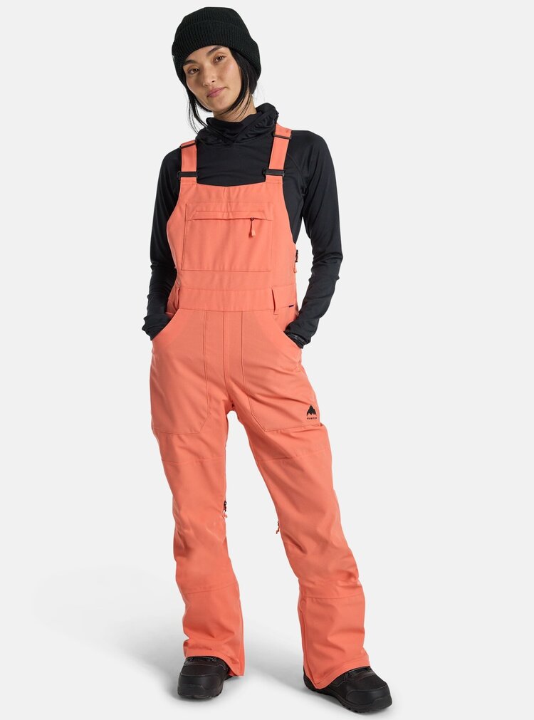 Burton Burton Avalon Stretch Bib Pants 2025 (Womens) | Peach Echo
